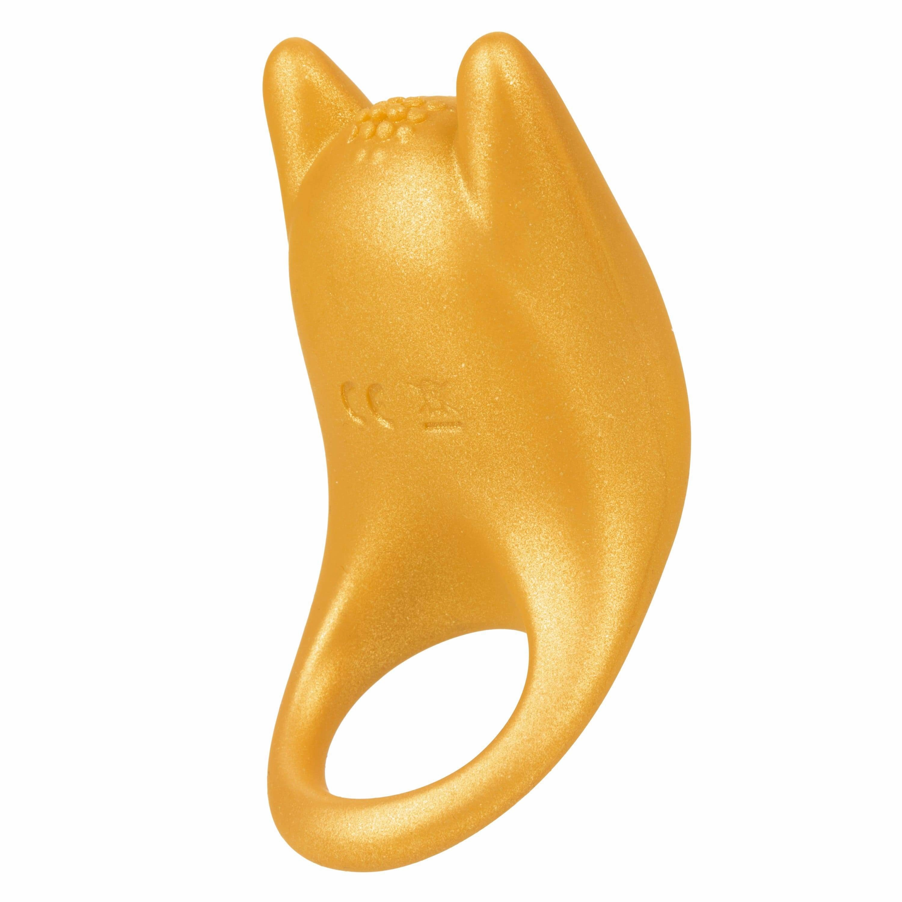 California Exotics - Naughty Bits Horny AF Vibrating Cock Ring (Yellow)