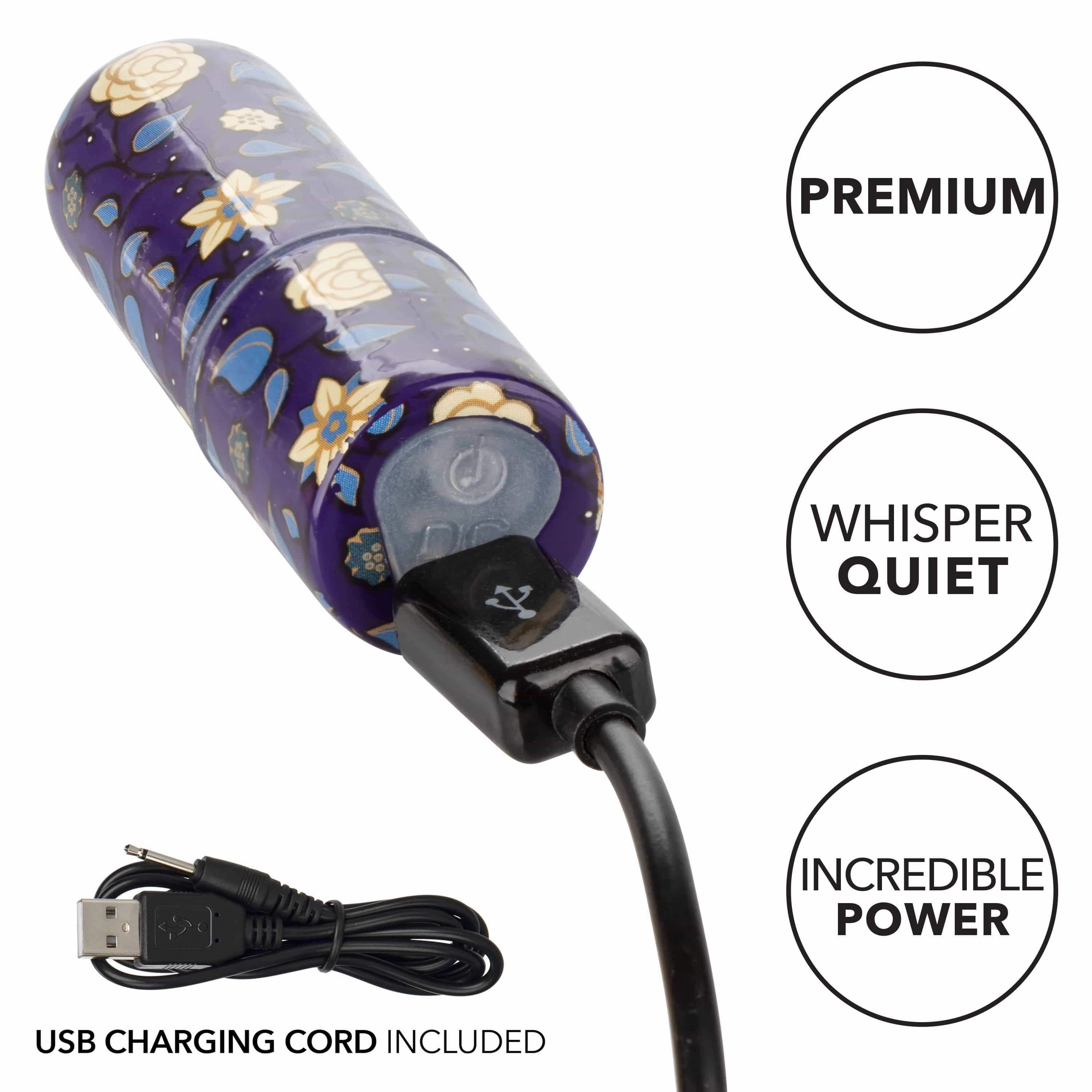 California Exotics - Naughty Bits Just The Tip Bullet Vibrator (Black)