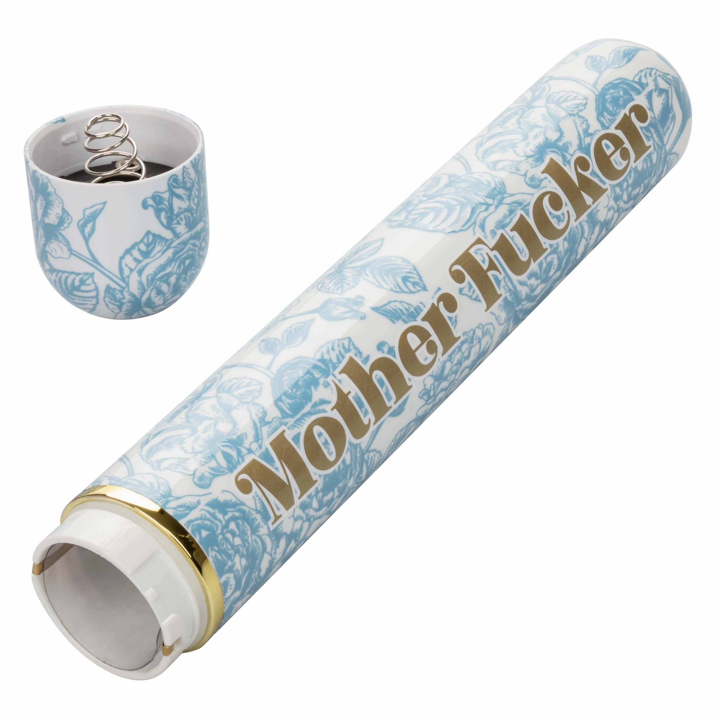 California Exotics - Naughty Bits Mother Fucker Personal Vibrator (Blue)
