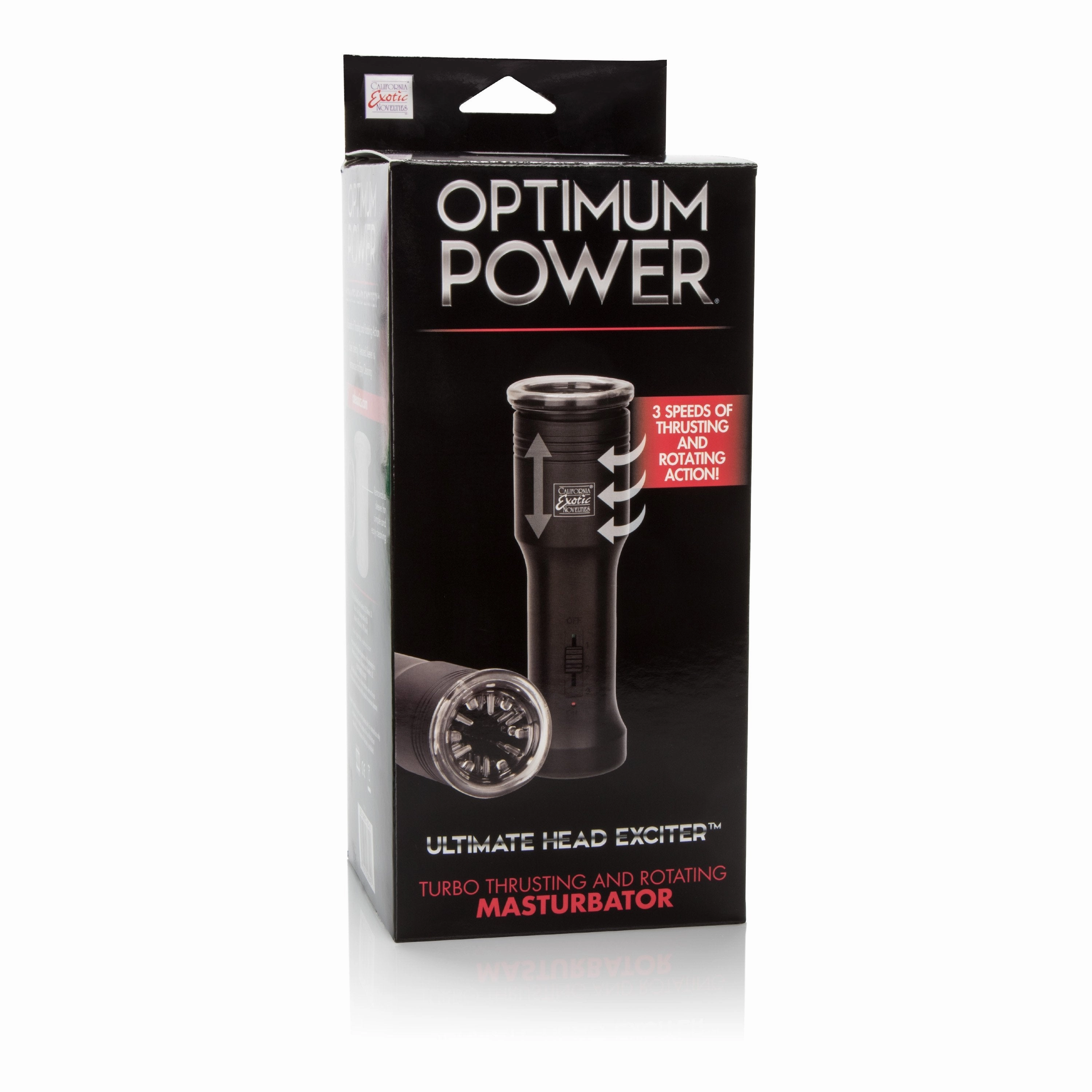 California Exotics - Optimum Power Ultimate Head Exciter Masturbator (Black)