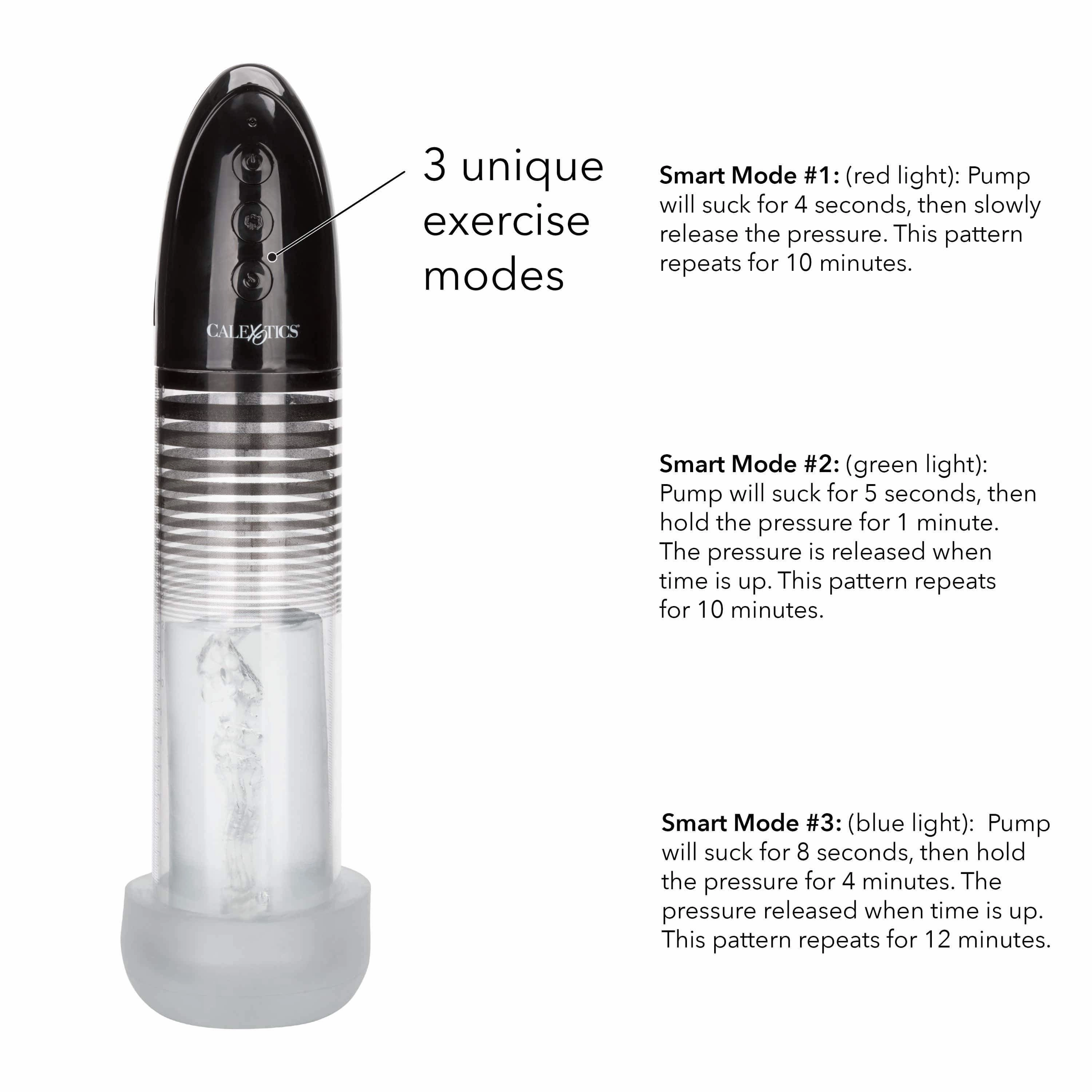 California Exotics - Optimum Series Executive Automatic Smart Pump (Black)