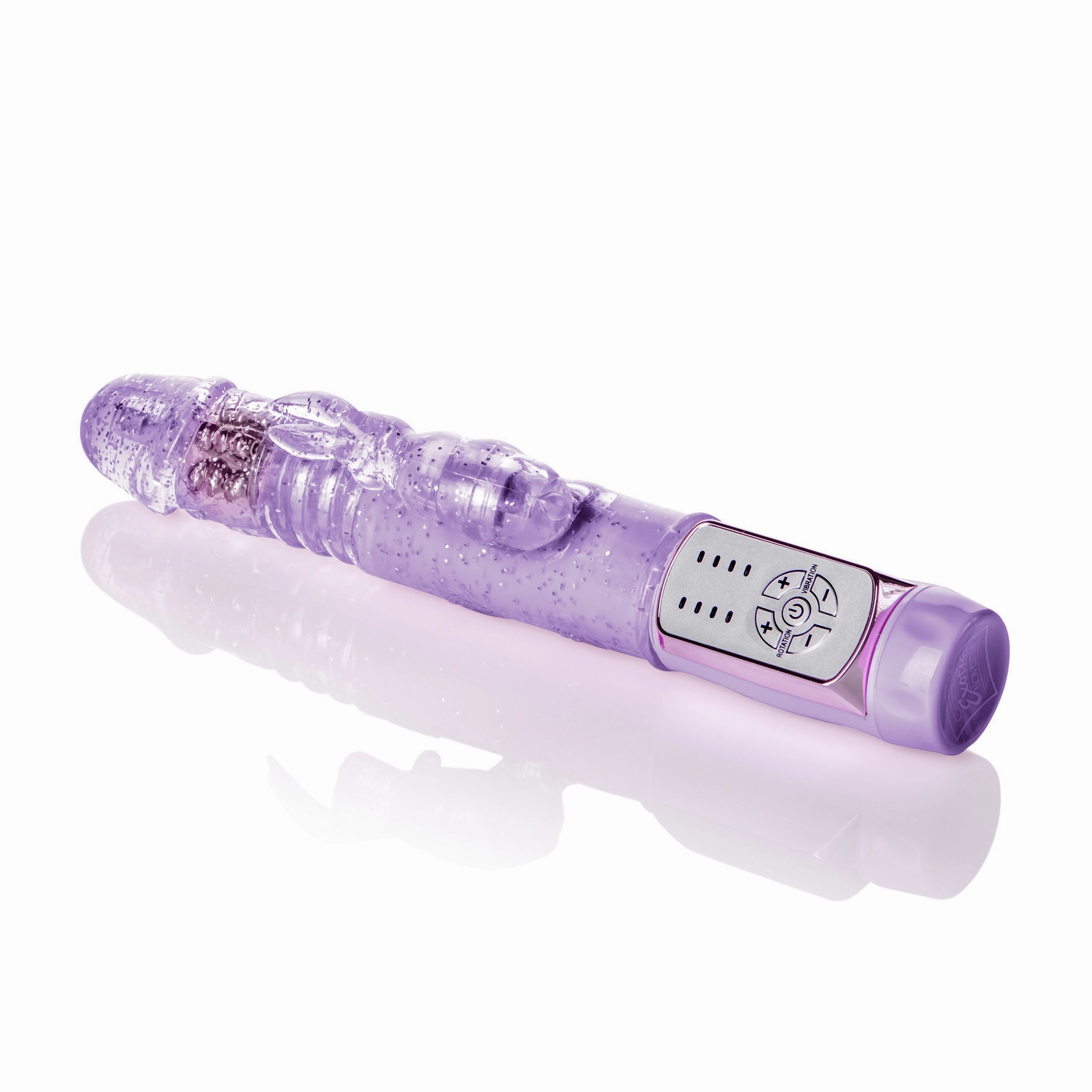 California Exotics - Petite Thrusting Jack Rabbit Intermediate Vibrator (Purple)