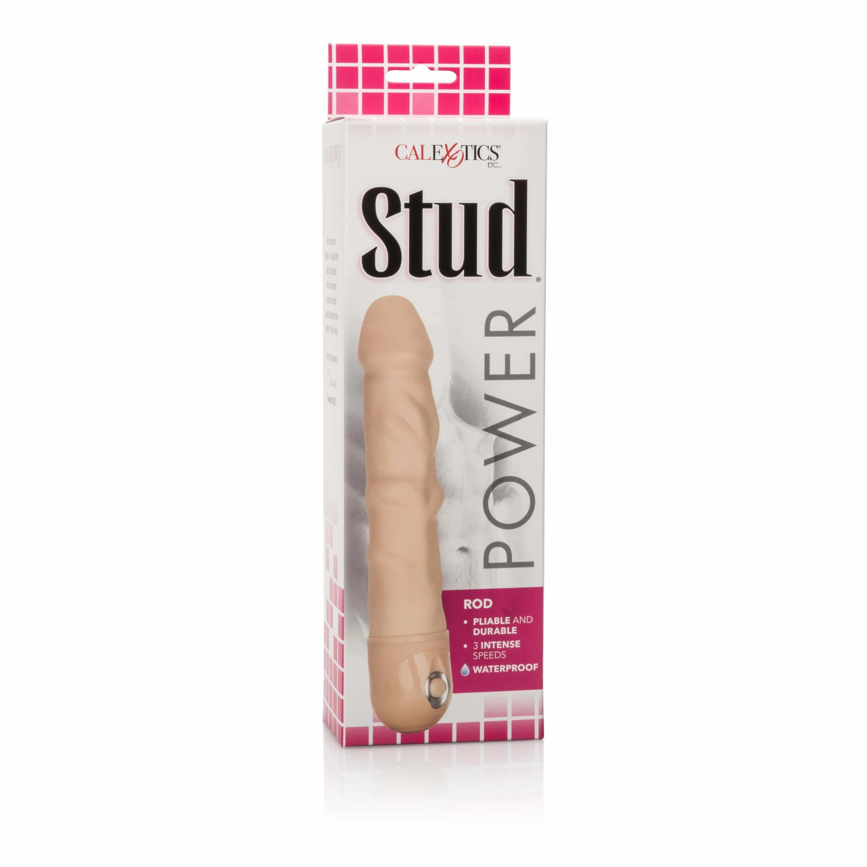 California Exotics - Power Stud Waterproof Rod Dildo Vibrator