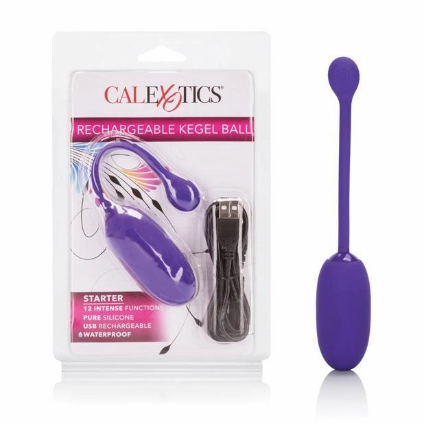 California Exotics - Rechargeable Kegel Ball Starter (Purple)