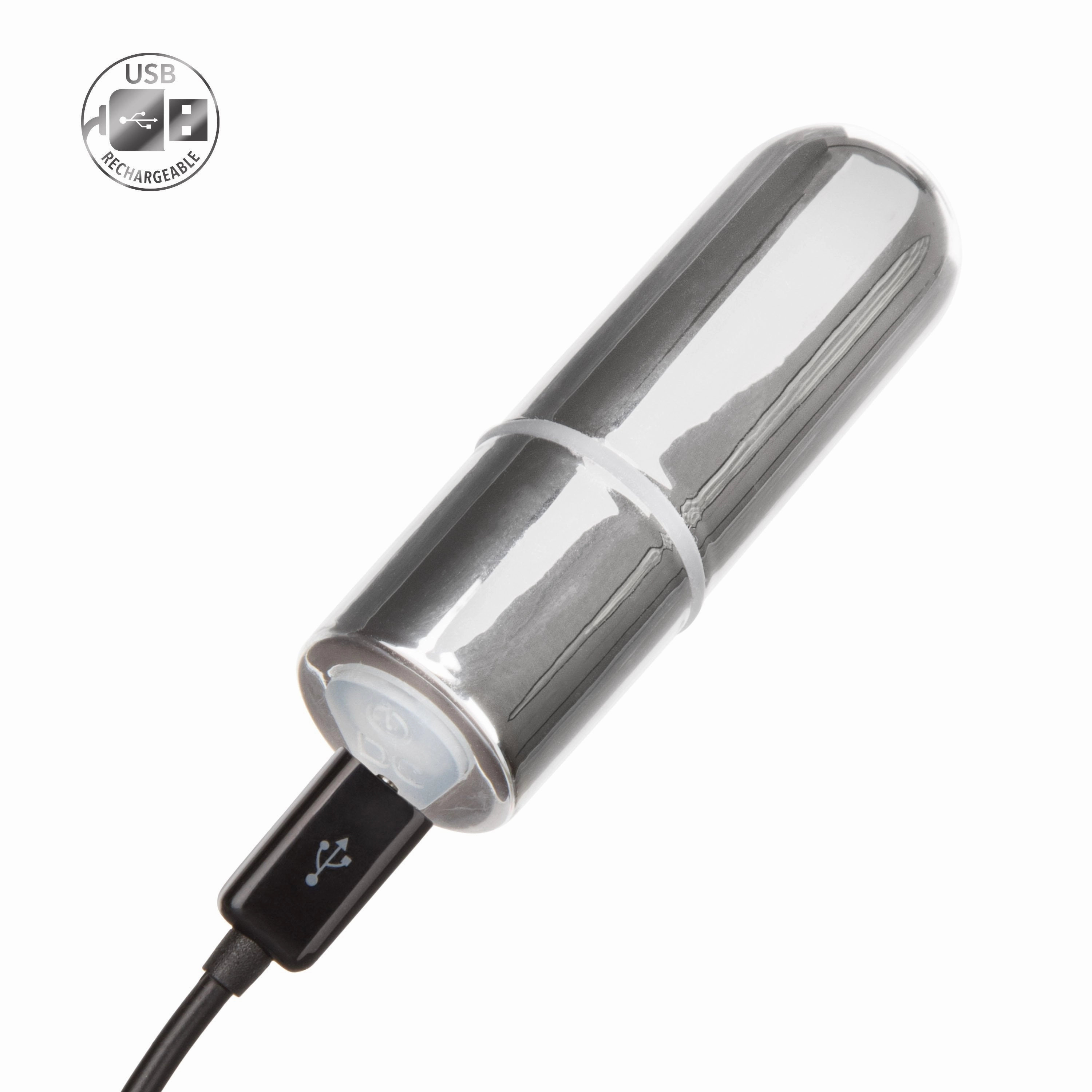California Exotics - Rechargeable Mini Bullet (Silver)