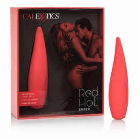 California Exotics - Red Hot Ember Rechargeable Clit Massager (Red)