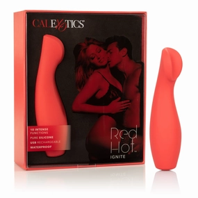 California Exotics - Red Hot Ignite Rechargeable G Spot Vibrator (Red)