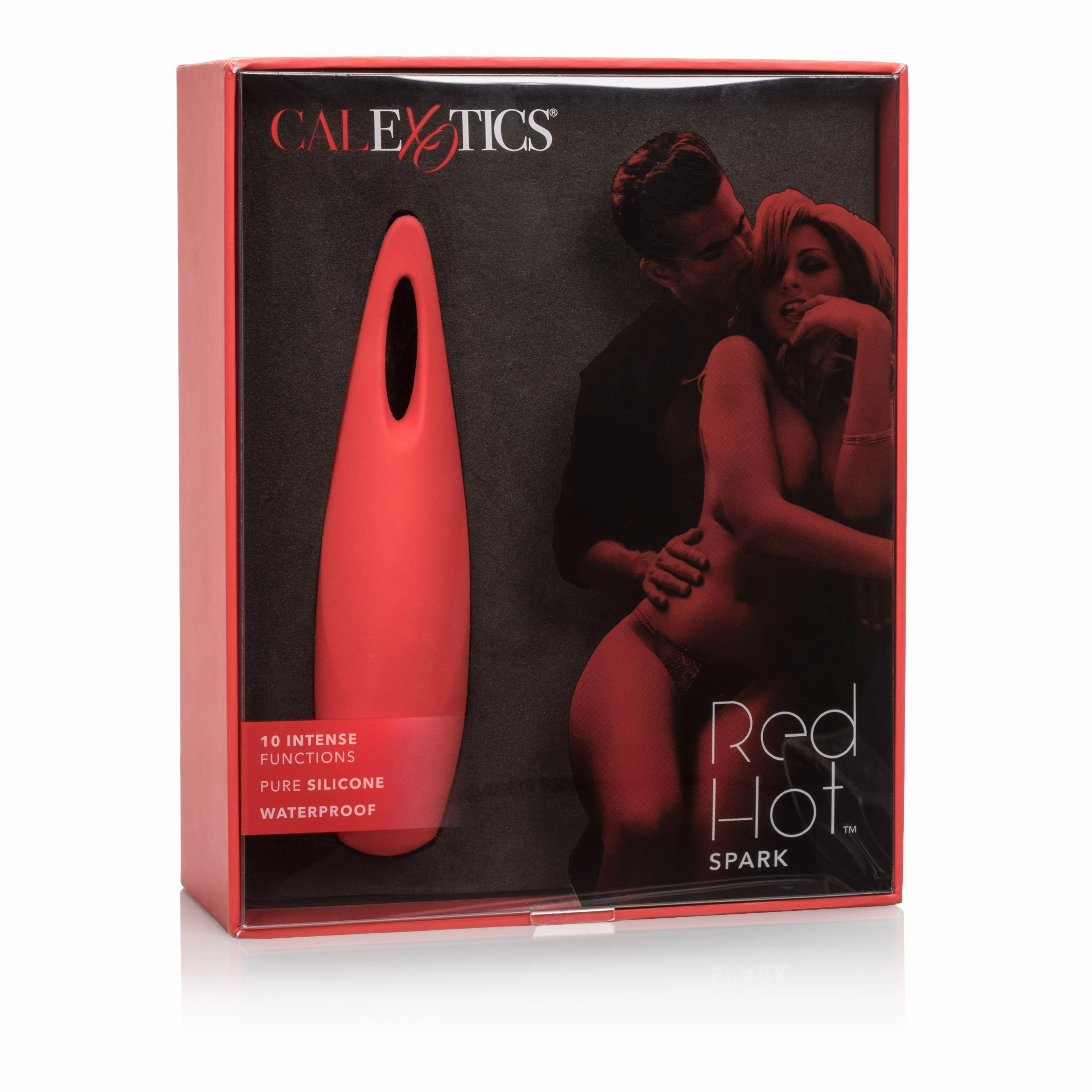 California Exotics - Red Hot Spark Rechargeable Clit Massager (Red)