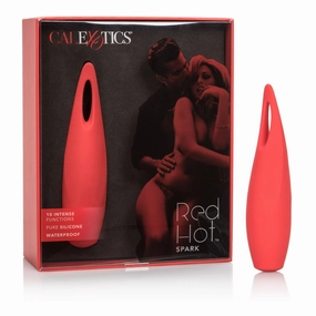 California Exotics - Red Hot Spark Rechargeable Clit Massager (Red)