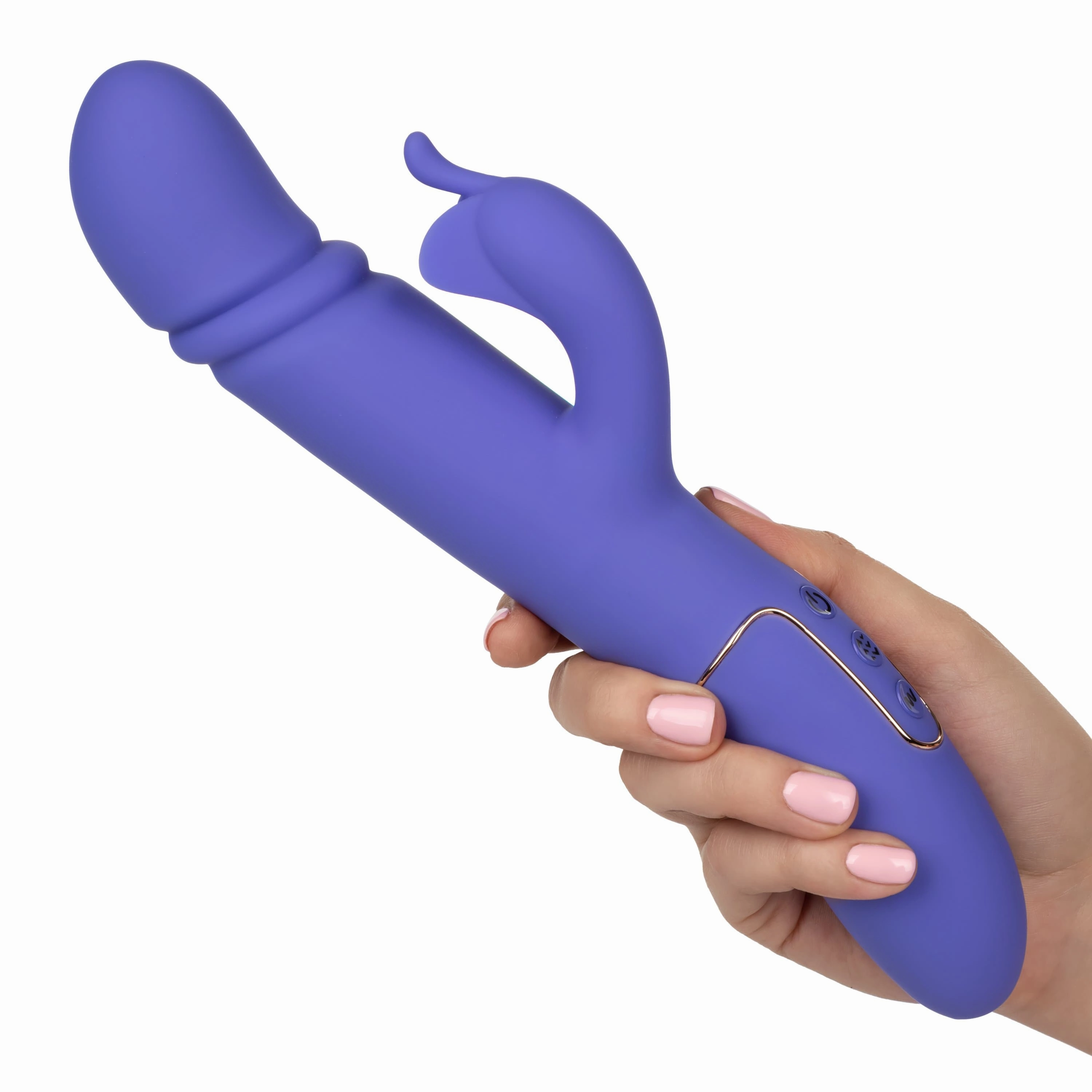 California Exotics - Shameless Seducer Rabbit Vibrator (Purple)