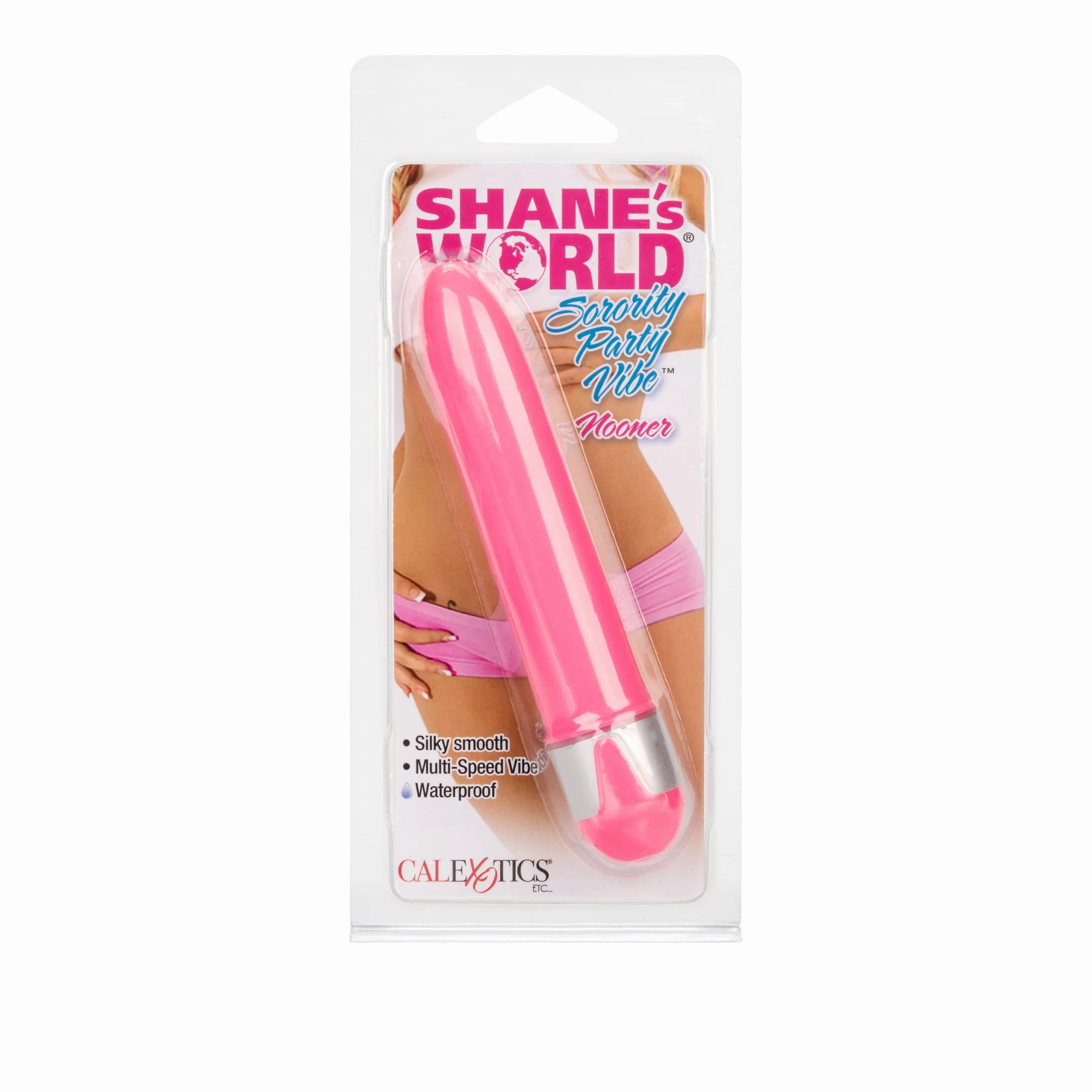 California Exotics - Shane's World Sorority Party Vibrator Nooner 4.75" (Pink)