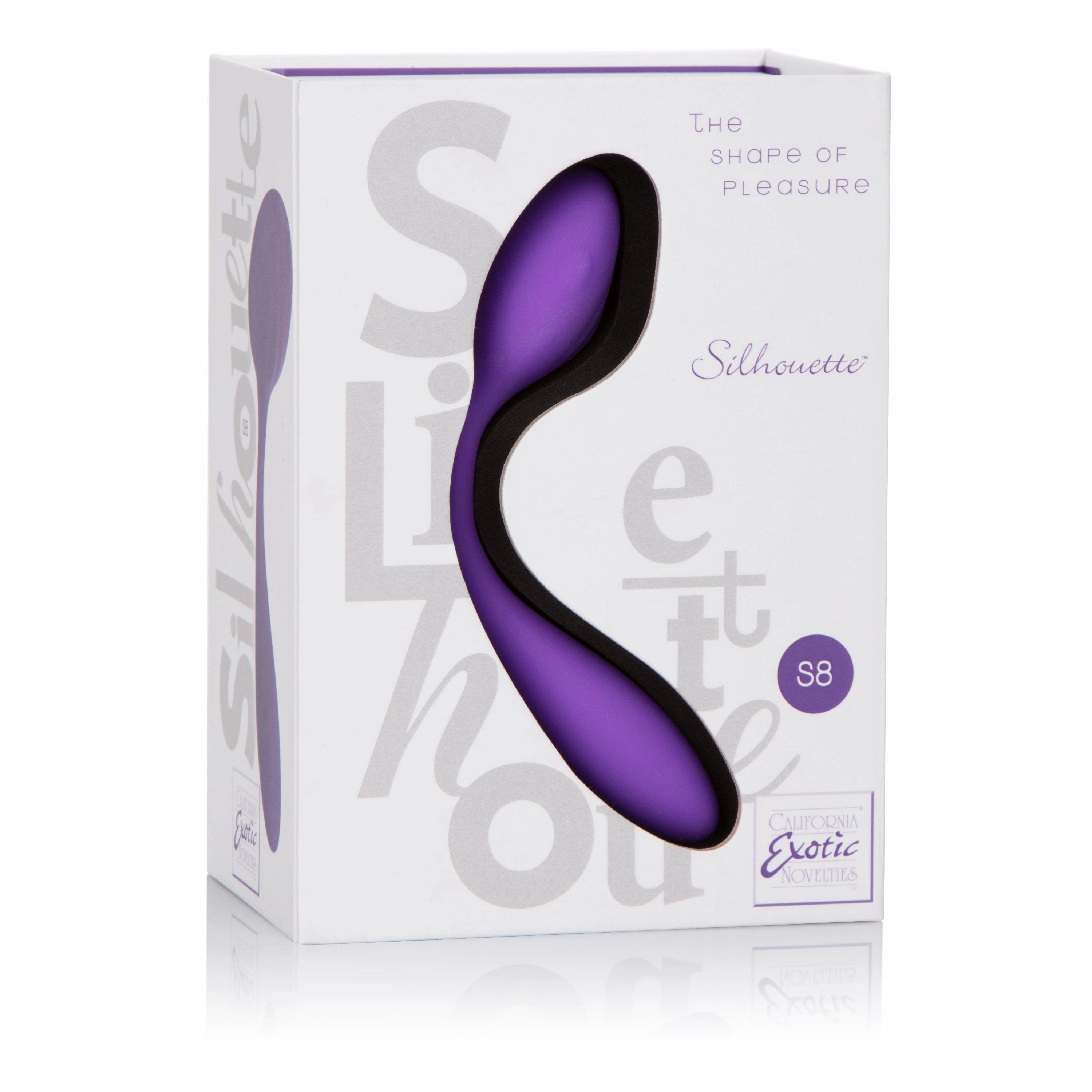 California Exotics - Silhouette S8 Rechargeable G Spot Vibrator (Purple)