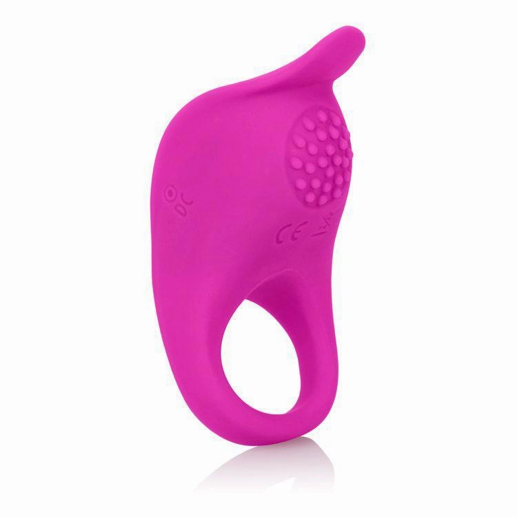 California Exotics - Silicone Rechargeable Teasing Enhancer Cock Ring (Pink)