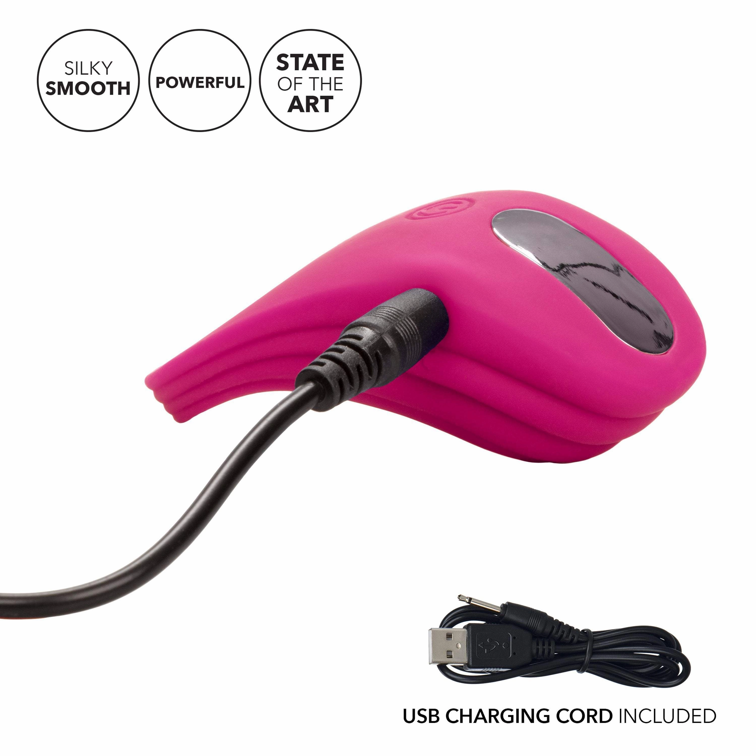 California Exotics - Silicone Remote Pleasure Cock Ring (Pink)