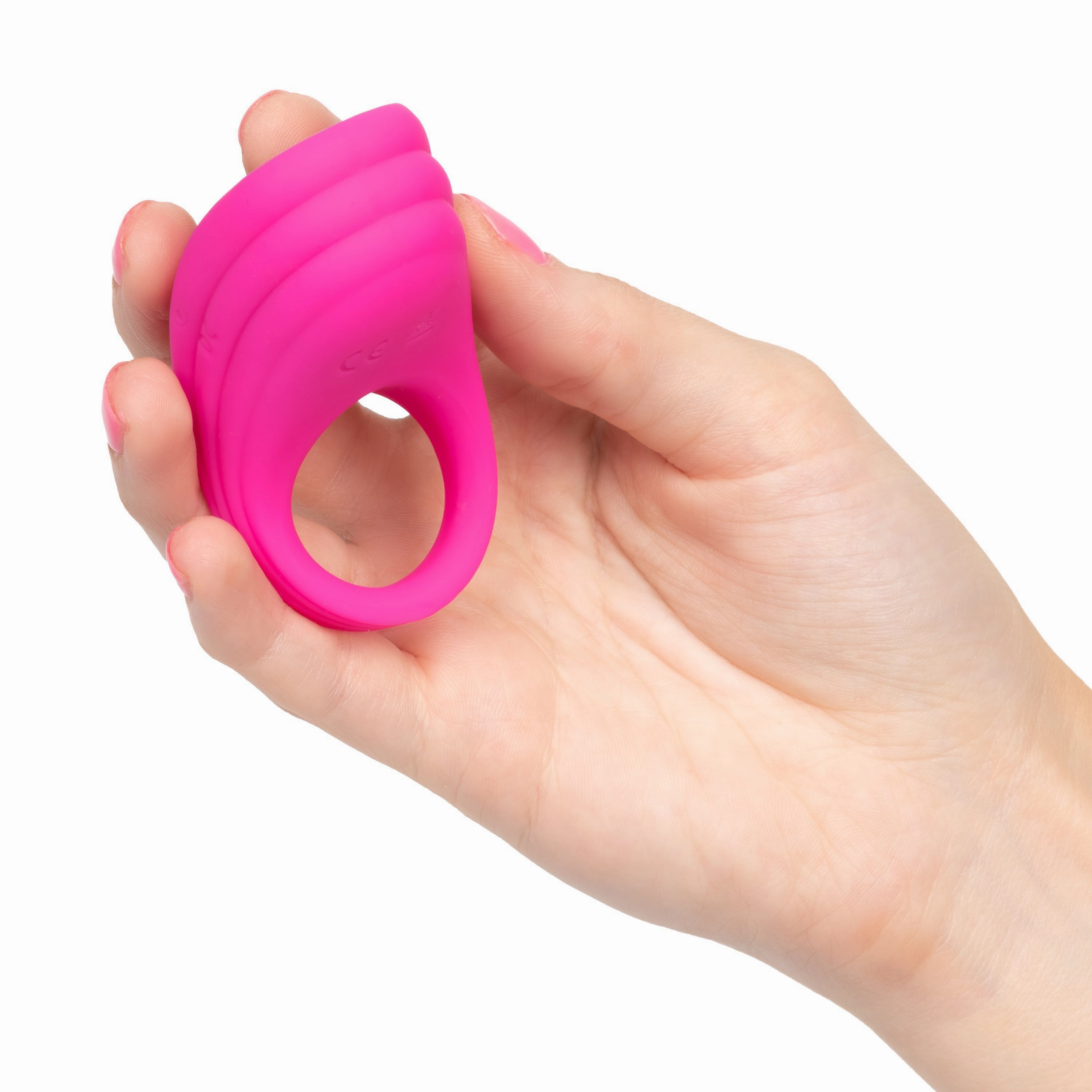 California Exotics - Silicone Remote Pleasure Cock Ring (Pink)