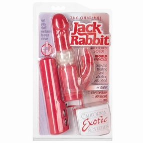 California Exotics - The Original Remote Jack Rabbit Vibrator (Red)