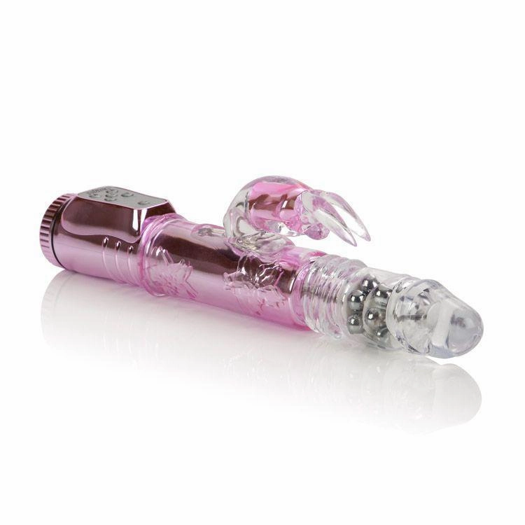 California Exotics - Thrusting Orgasm Jack Rabbit Vibrator (Pink)