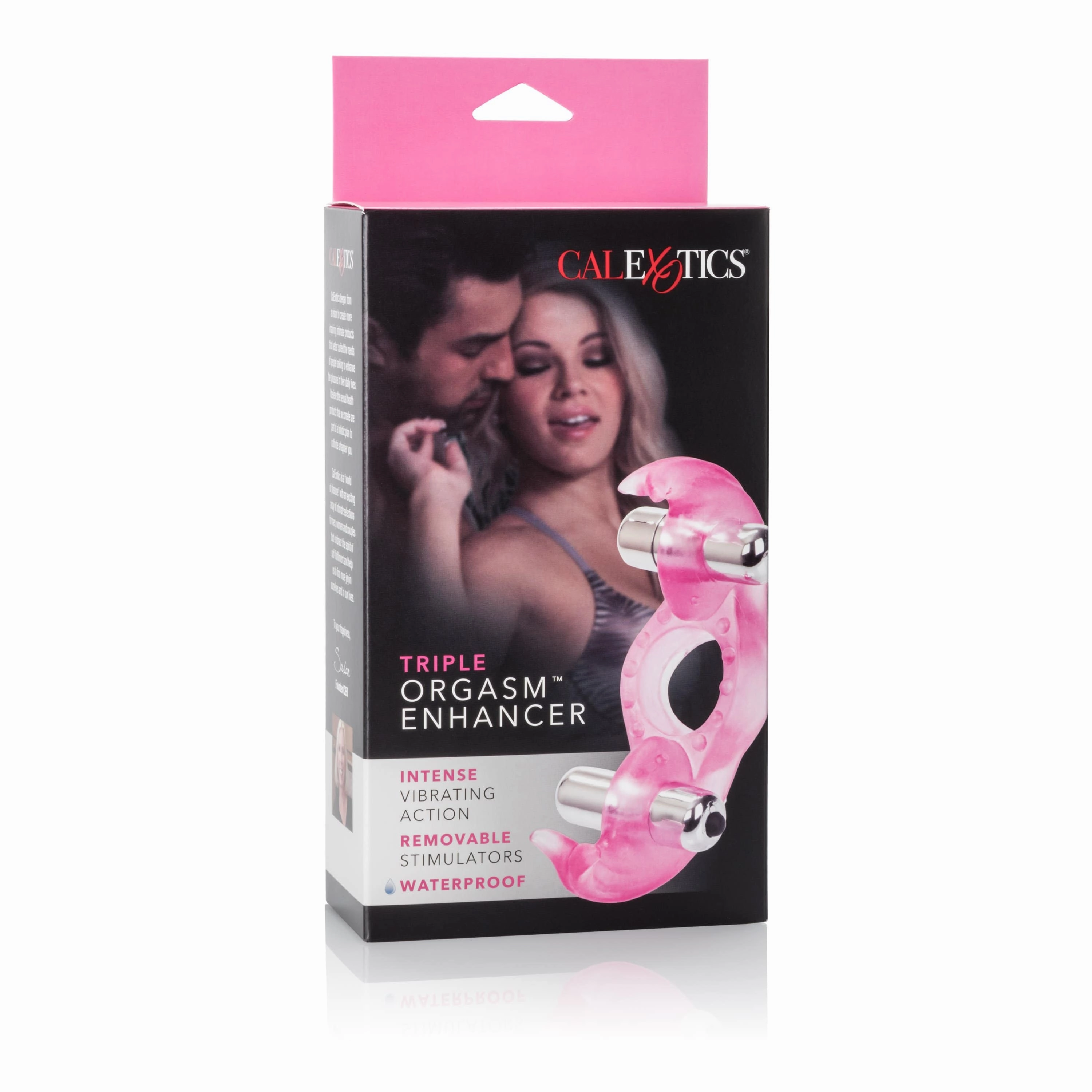 California Exotics - Triple Orgasm Enhancer Vibrating Cock Ring (Pink)