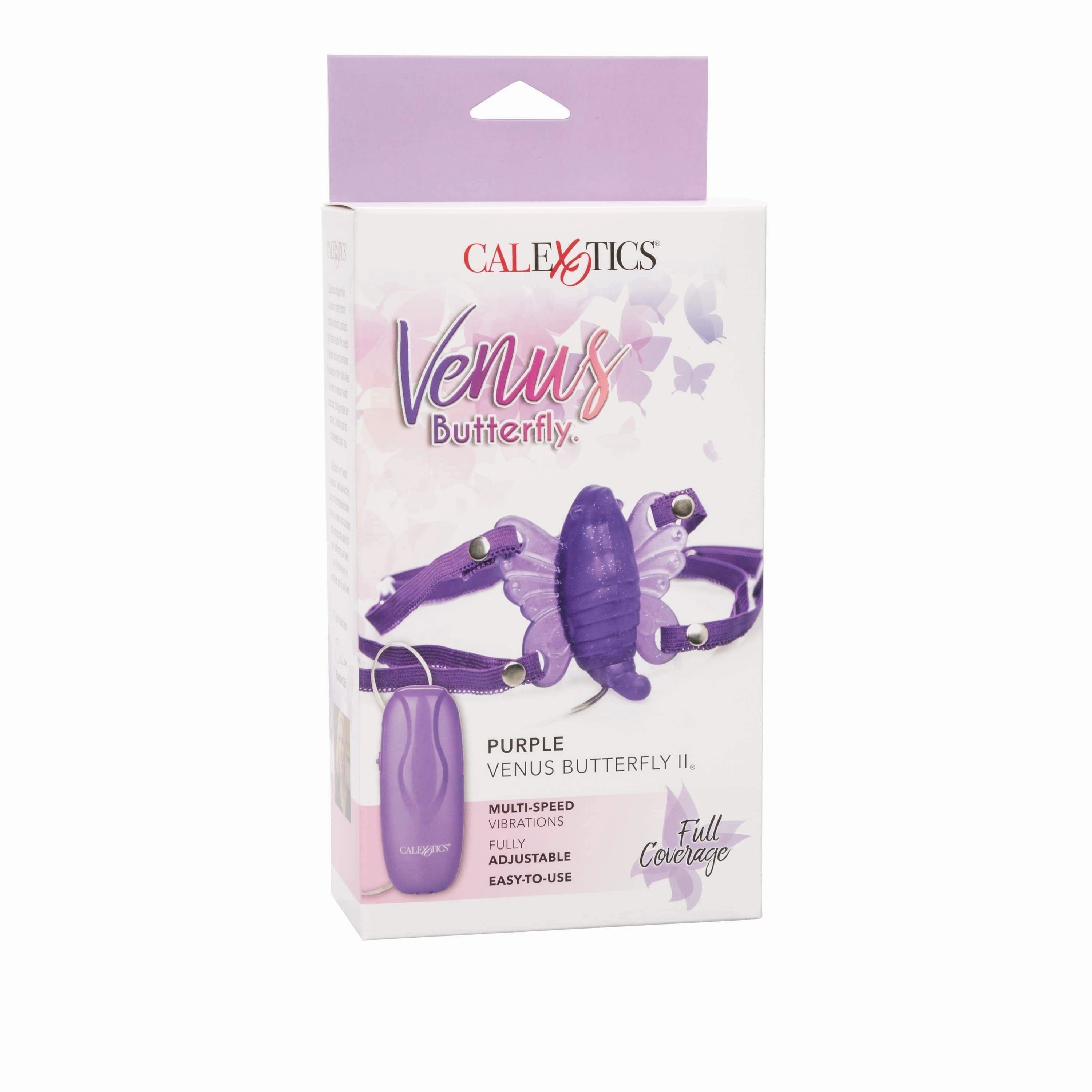 California Exotics - Venus Butterfly 2 Remote Clit Massager (Purple)