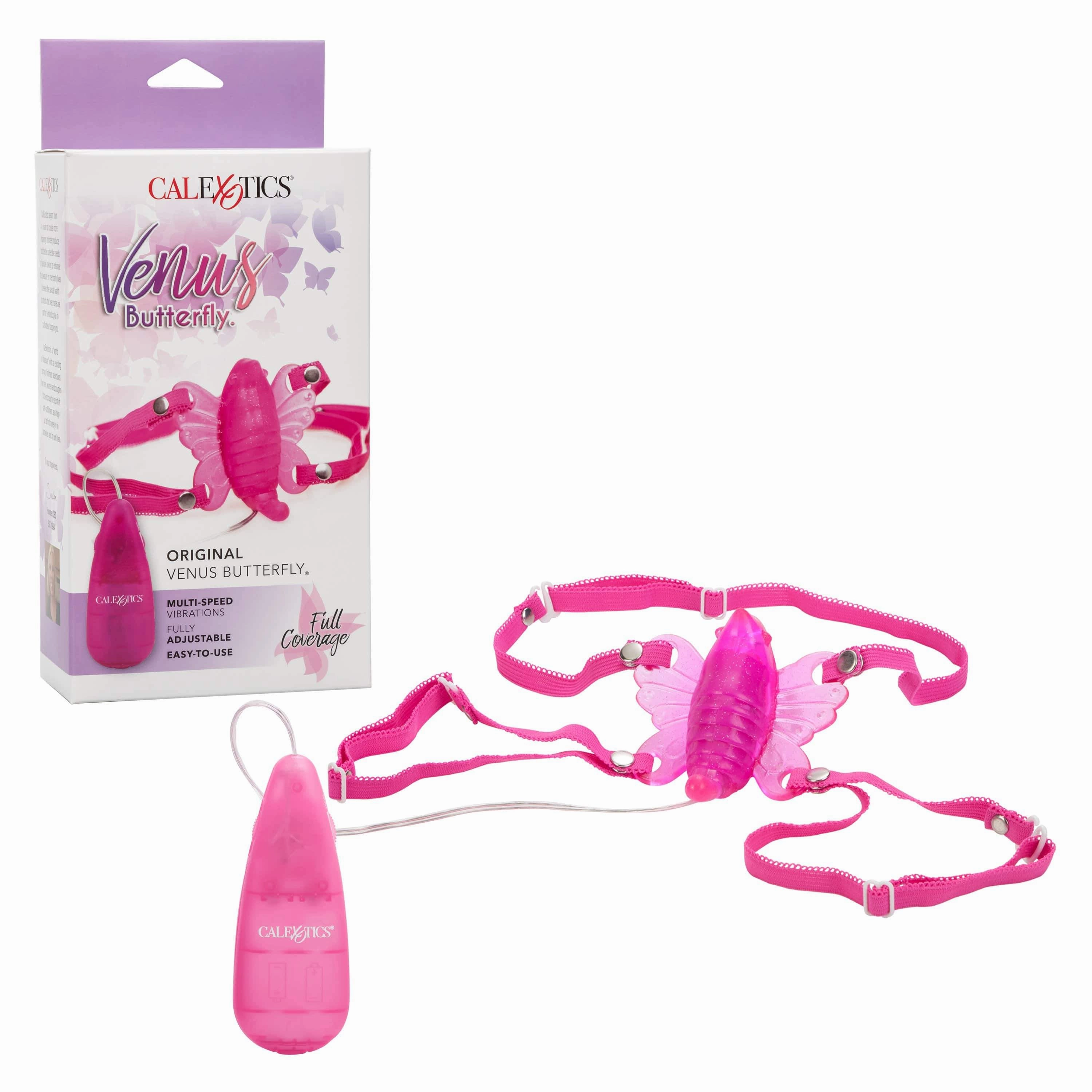 California Exotics - Venus Butterfly Original Remote Clit Massager (Pink)