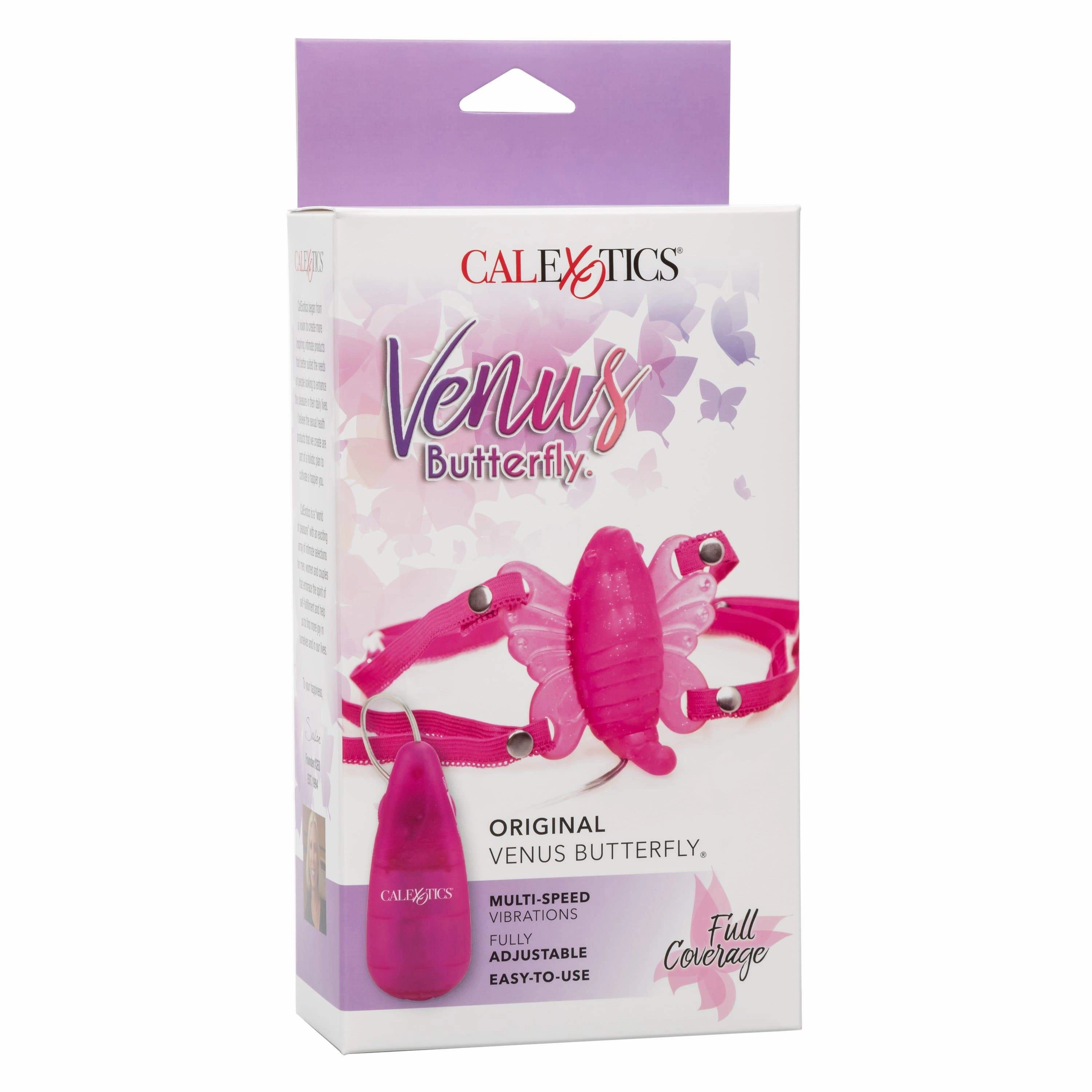 California Exotics - Venus Butterfly Original Remote Clit Massager (Pink)