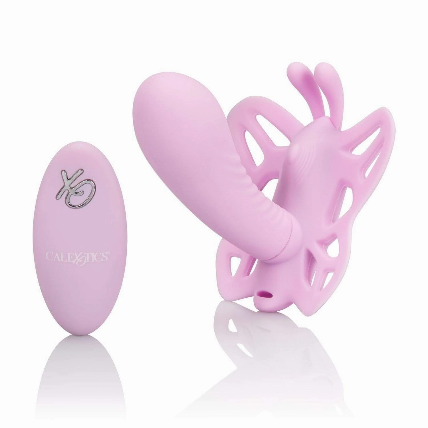 California Exotics - Venus Butterfly Silicone Remote Venus G Spot Vibrator (Pink)