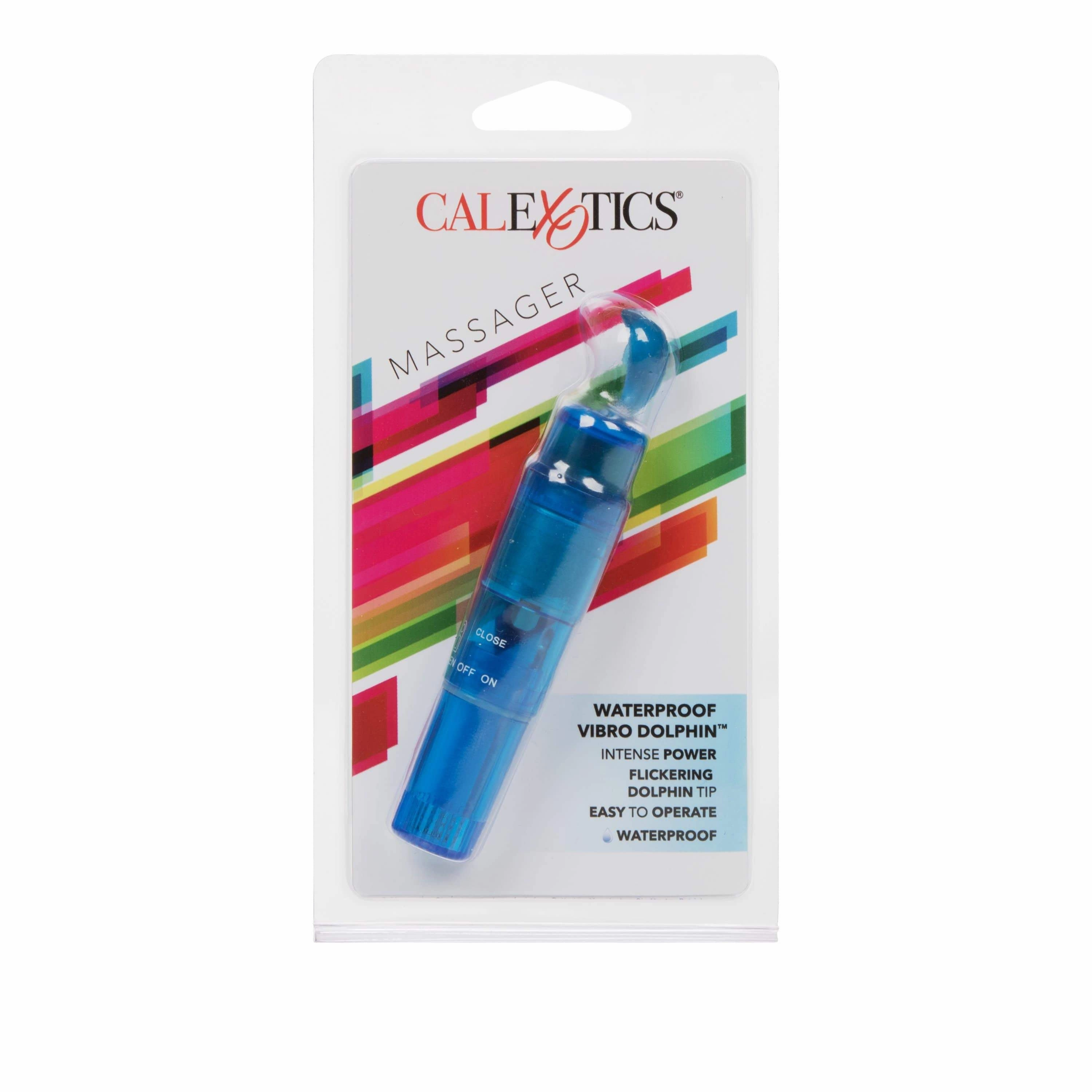 California Exotics - Waterproof Vibro Dolphin Clit Massager (Blue)