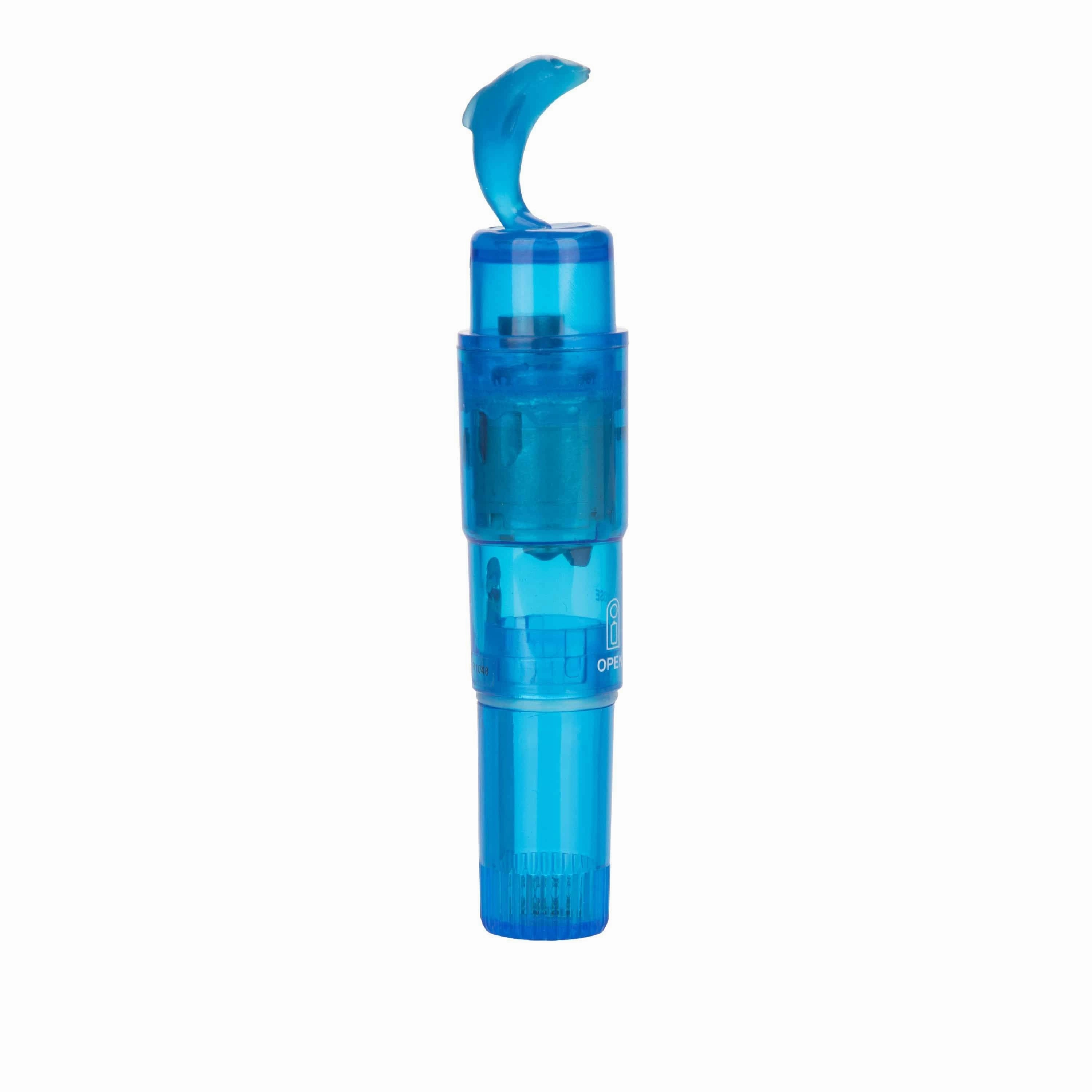 California Exotics - Waterproof Vibro Dolphin Clit Massager (Blue)