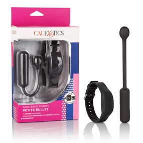 California Exotics - Wristband Remote Petite Bullet Vibrator (Black)