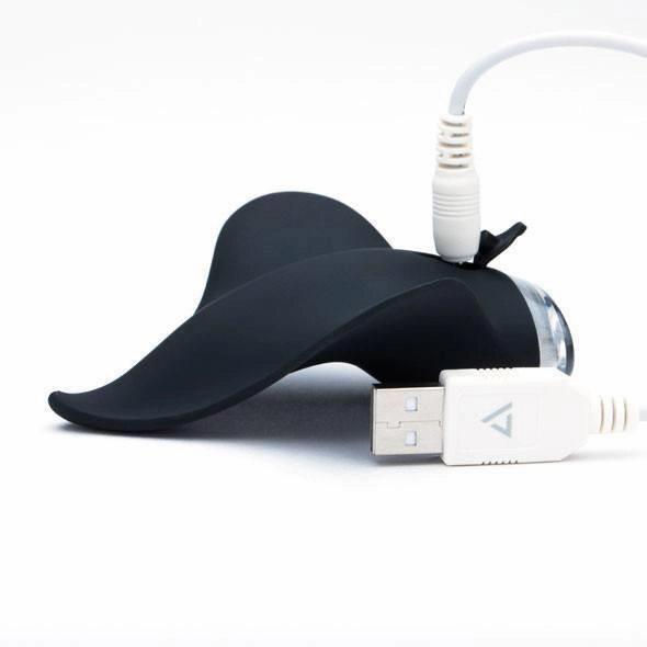 Clandestine - Mimic Vibrating Clit Massager (Black)