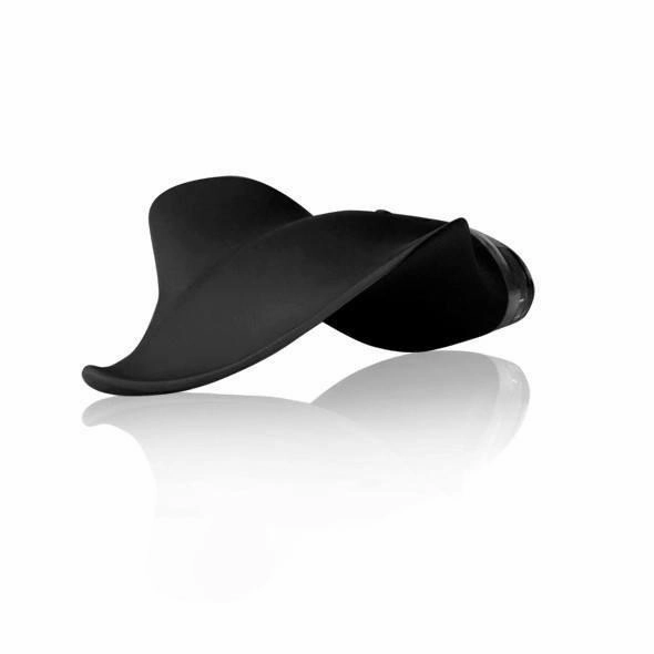 Clandestine - Mimic Vibrating Clit Massager (Black)