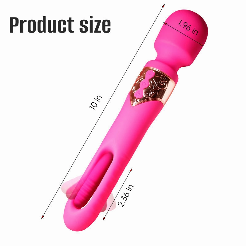 Classic Vibrator with Flapping & Vibrating Function