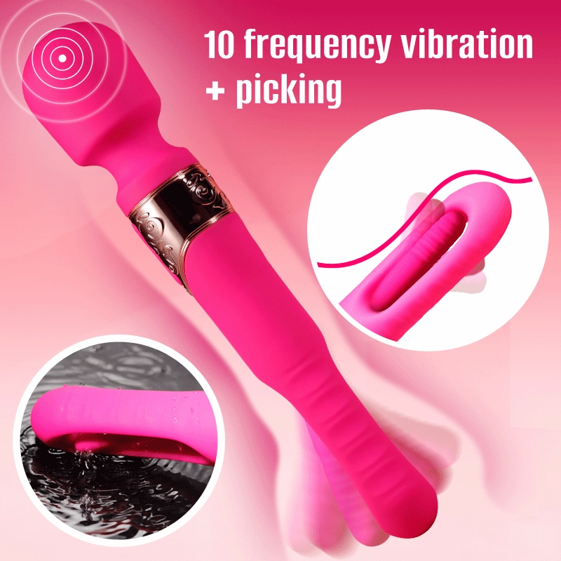 Classic Vibrator with Flapping & Vibrating Function