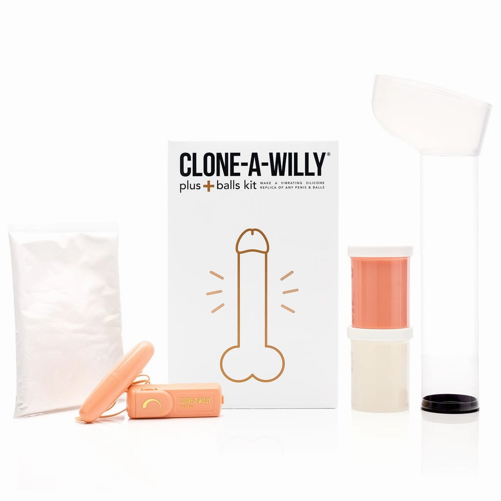 Clone A Willy - Vibrating Penis plus Balls DIY Dildo Clone Molding Kit