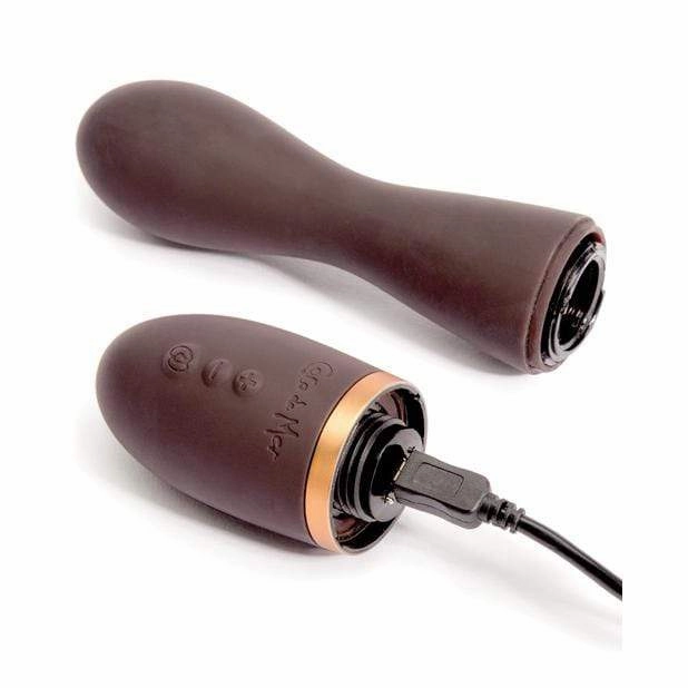 Coco de Mer - Emmeline Pleasure Wand Massager (Brown)