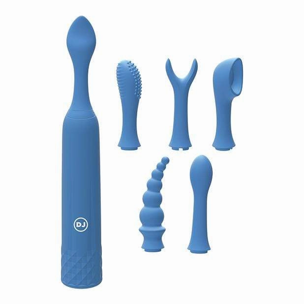 Doc Johnson - iVibe Select iQuiver 7 Piece Set Vibrator (Blue)