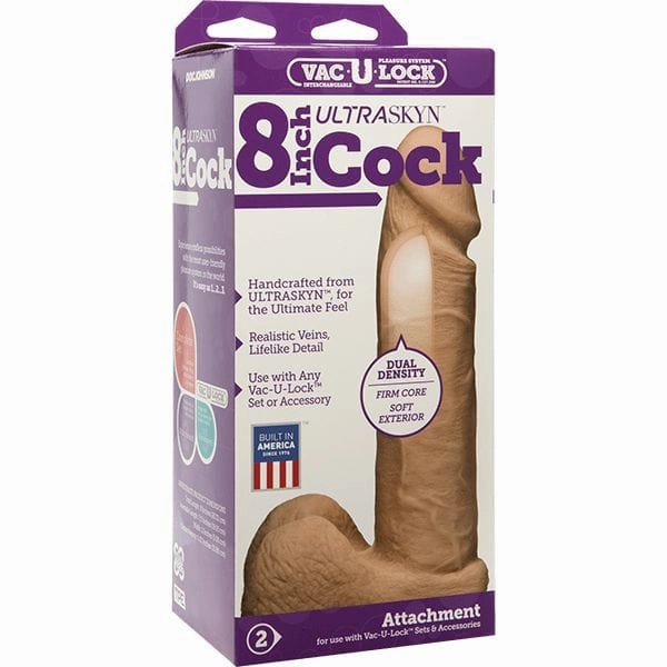 Doc Johnson - Vac-U-Lock Ultraskyn Cock Attachment Strap-On Dildo