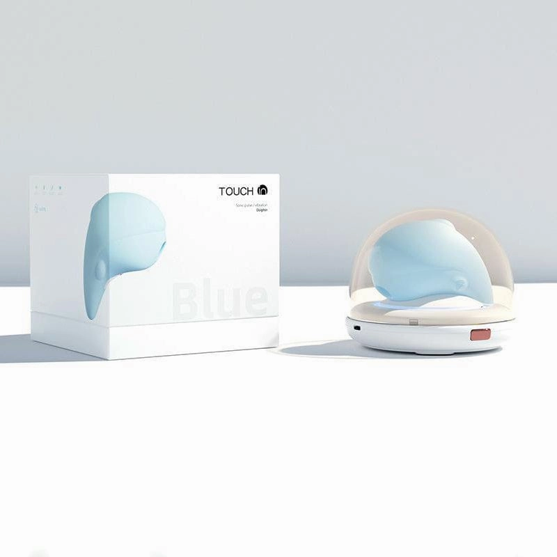 Dolphin Heating Sucking Vibrator With Sterilization Shell
