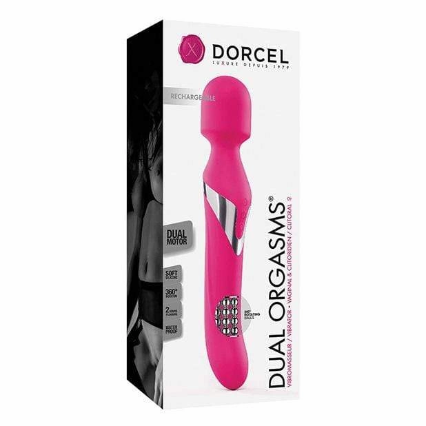 Dorcel - Dual Orgasm Rechargeable Wand Massager (Pink)