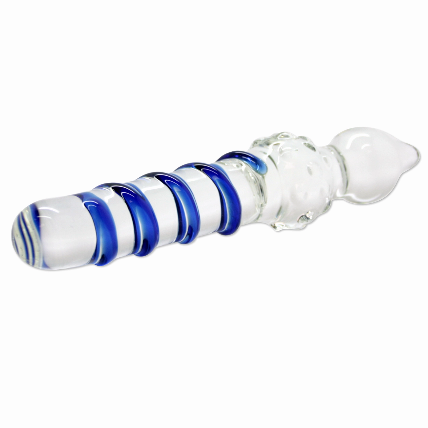 Dual Ended Glass Dildo - Two Types Of Sensations!