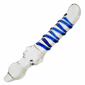Dual Ended Glass Dildo - Two Types Of Sensations!
