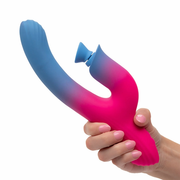 Elation Dual Stimulator Vibrator with Suction