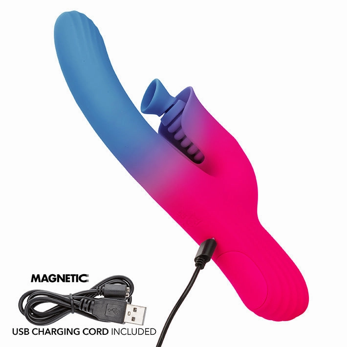 Elation Dual Stimulator Vibrator with Suction