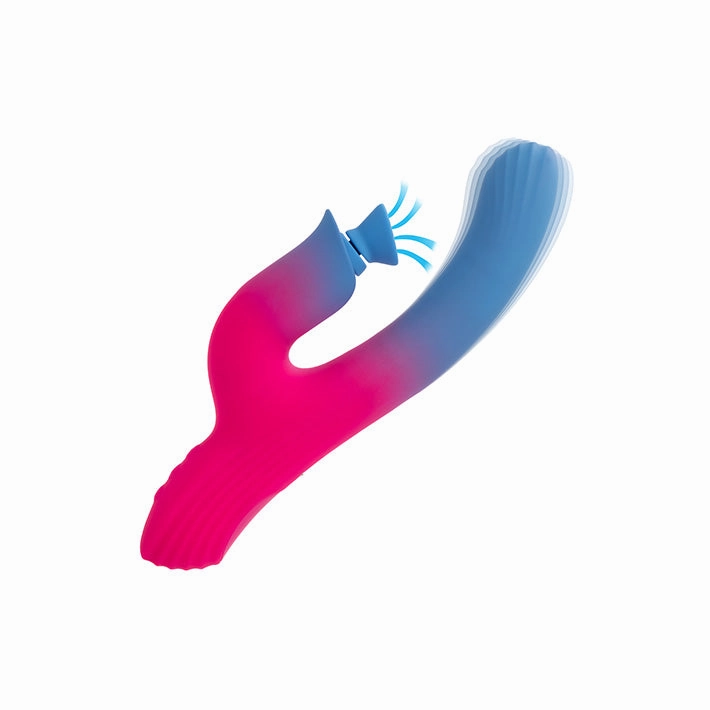 Elation Dual Stimulator Vibrator with Suction