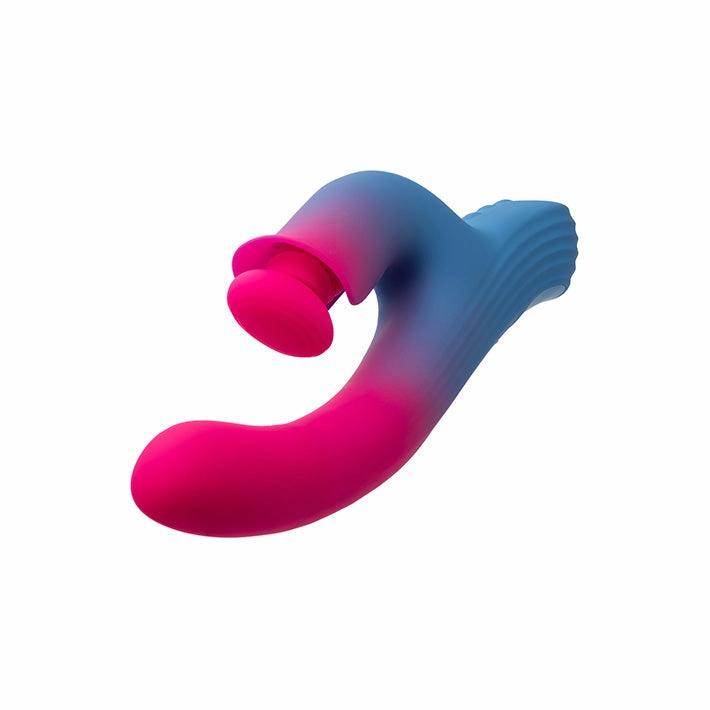 Elation Thrusting Dual Stimulator Vibrator