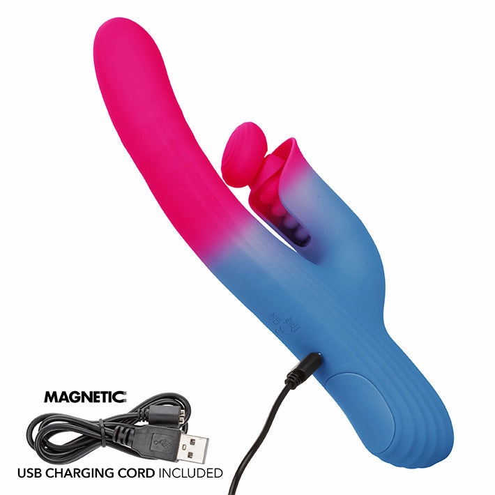 Elation Thrusting Dual Stimulator Vibrator