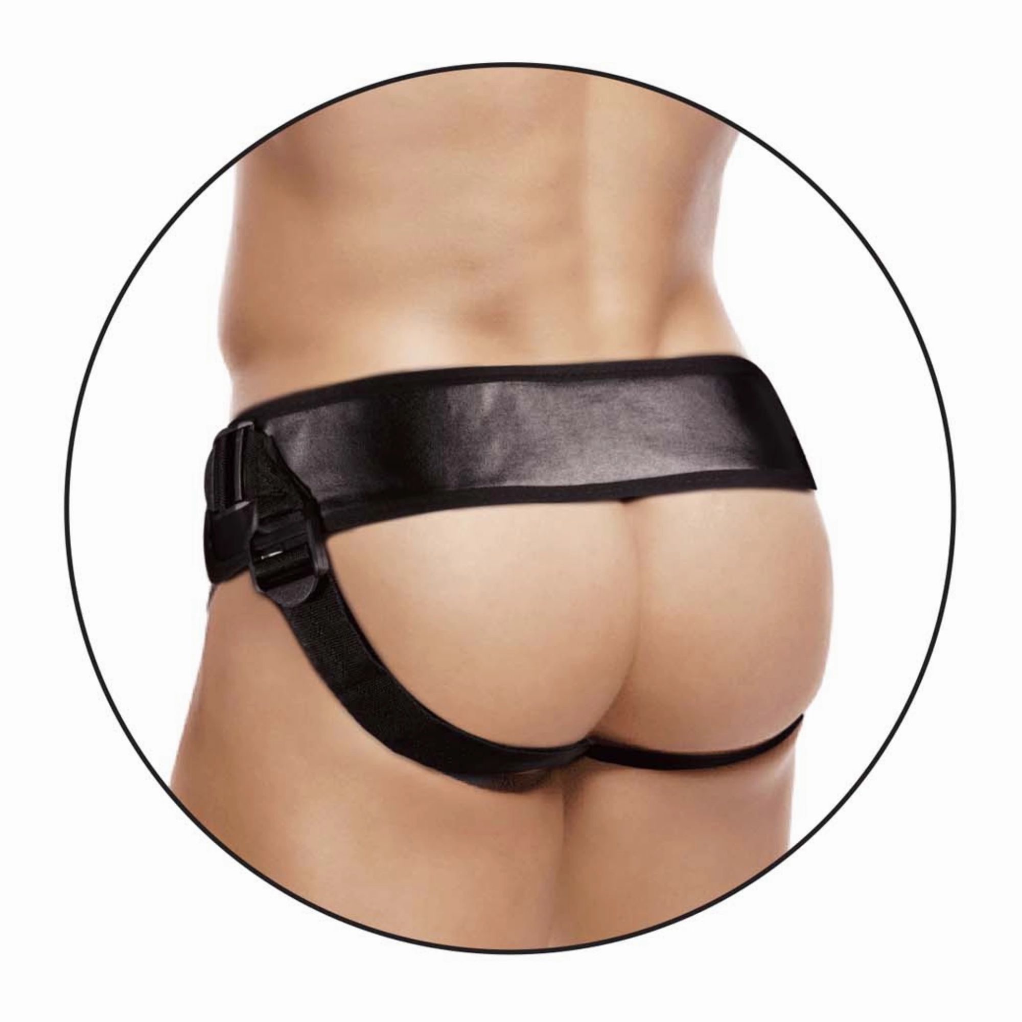 Erection Assistant 9.5 Inch Hollow Strap-On