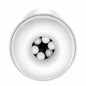 Erocome - Ara Thrusting Vibrating Stroker Masturbator (White)