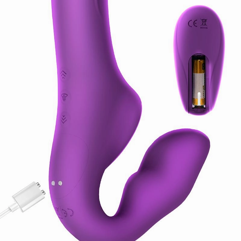 Erocome - Cancri Remote Control Couple's Dildo (Purple)