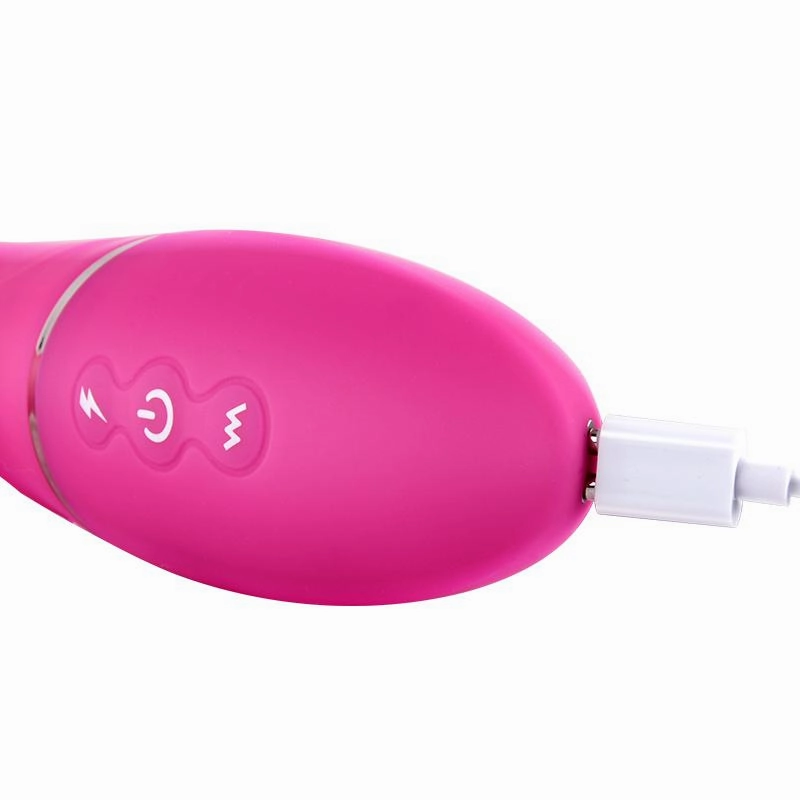 Erocome - Canesvenatici Heating Rabbit Vibrator (Deep Rose)
